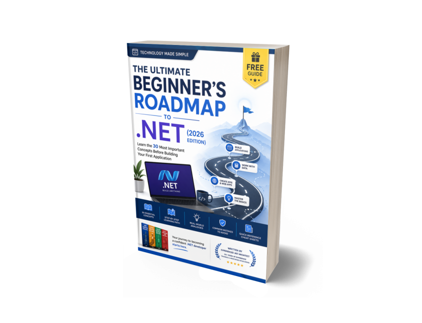 Free .Net RoadMap 2026 eBook Image